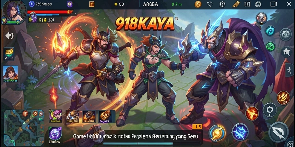 Tampilan gameplay 918KAYA yang menarik dan penuh aksi.