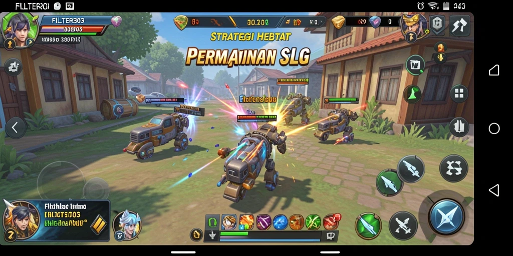 Tampilan gameplay FILTER303 yang menarik dan penuh strategi.