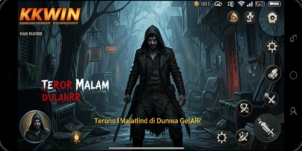 Screenshot menampilkan suasana mencekam dan gameplay KKWIN yang menegangkan.