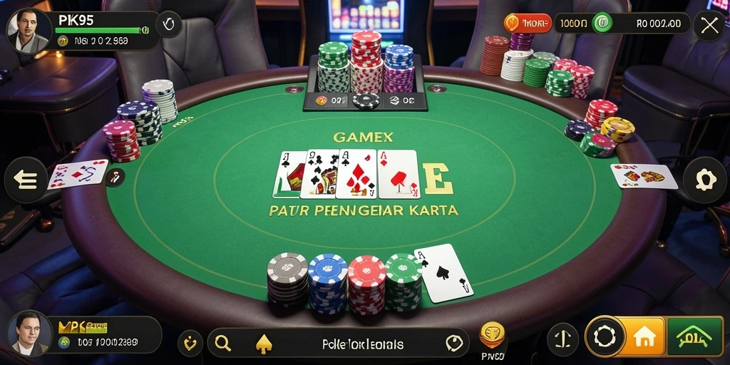 Tampilan gameplay PK95 yang seru dan interaktif.