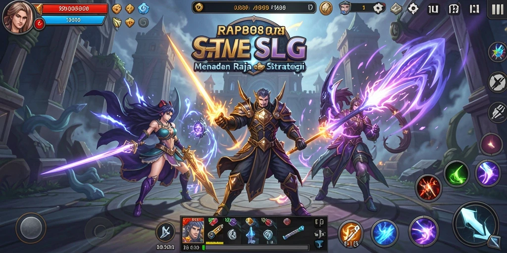 Tampilan gameplay SLG yang seru dan penuh strategi.